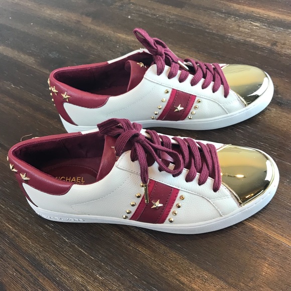 michael kors frankie stripe sneaker